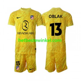 Atlético Madrid Jan Oblak 13 Voetbalshirts Doelman Kind Third 2024-25
